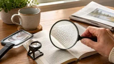 welche lupenstärke für normales lesen